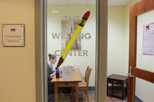 The Writing Center, an offering of The Academic Center, is located on the third floor of Harold Alfond Hall. 
